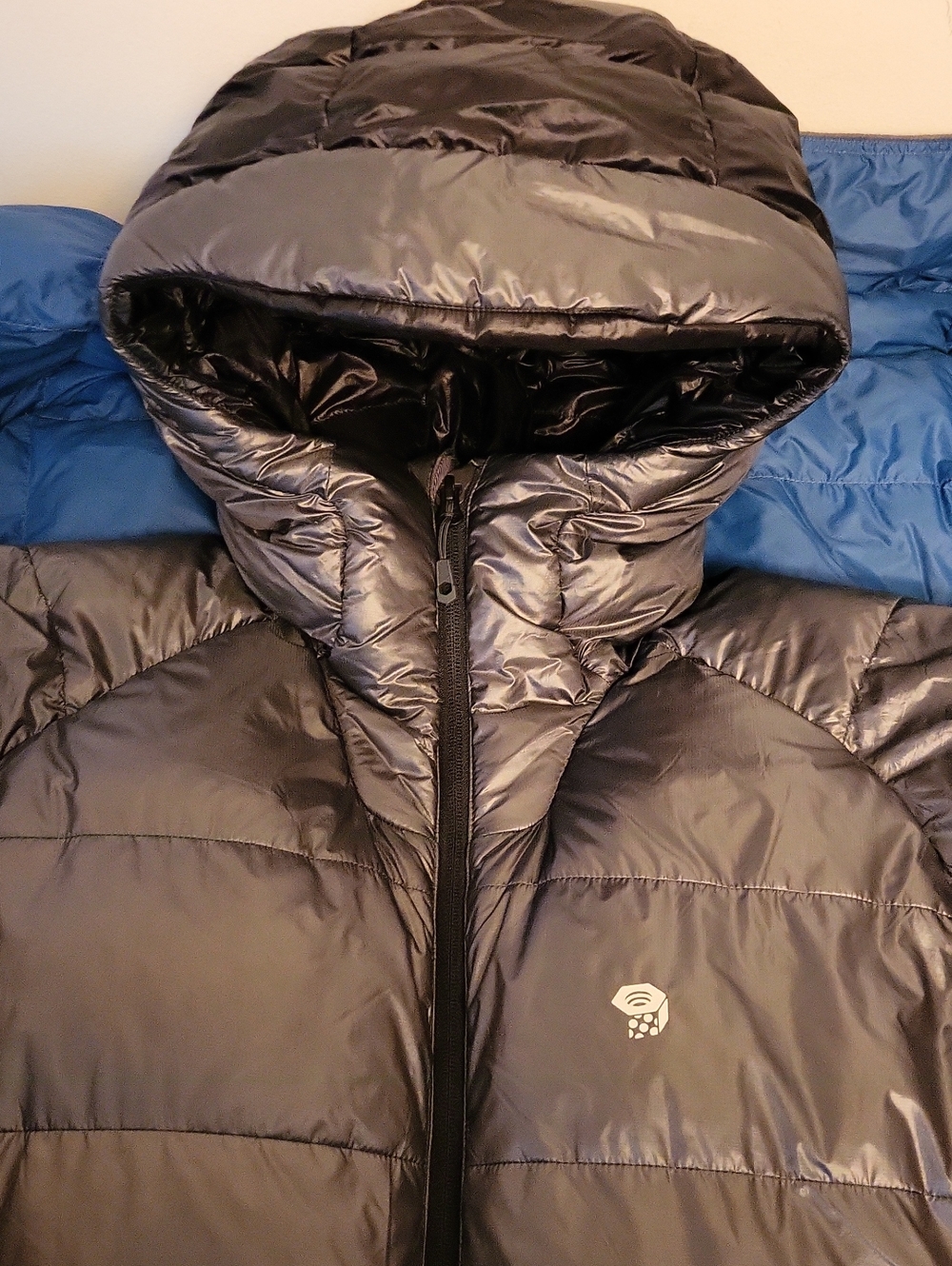 Mountain Hardware Phantom Parka Mens Large Black - Picture 4 of 16